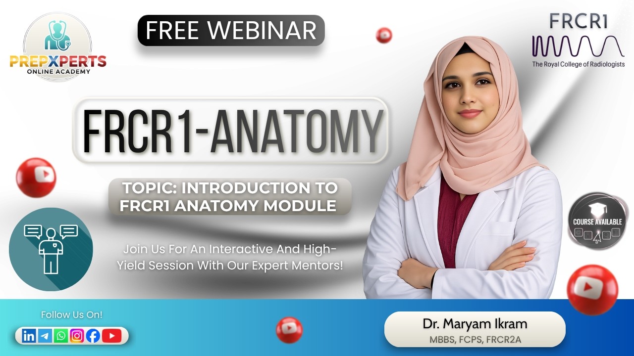 Introduction to FRCR1 Anatomy | FRCR-1