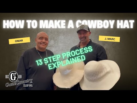 Gone Country - Behind The Hat | How We Make A Straw Cowboy Hat