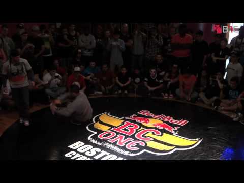 Bebo Vs Tony T-Bag | Red Bull BC One Boston Cypher 2012 | SemiFinal |  B-Boy Network