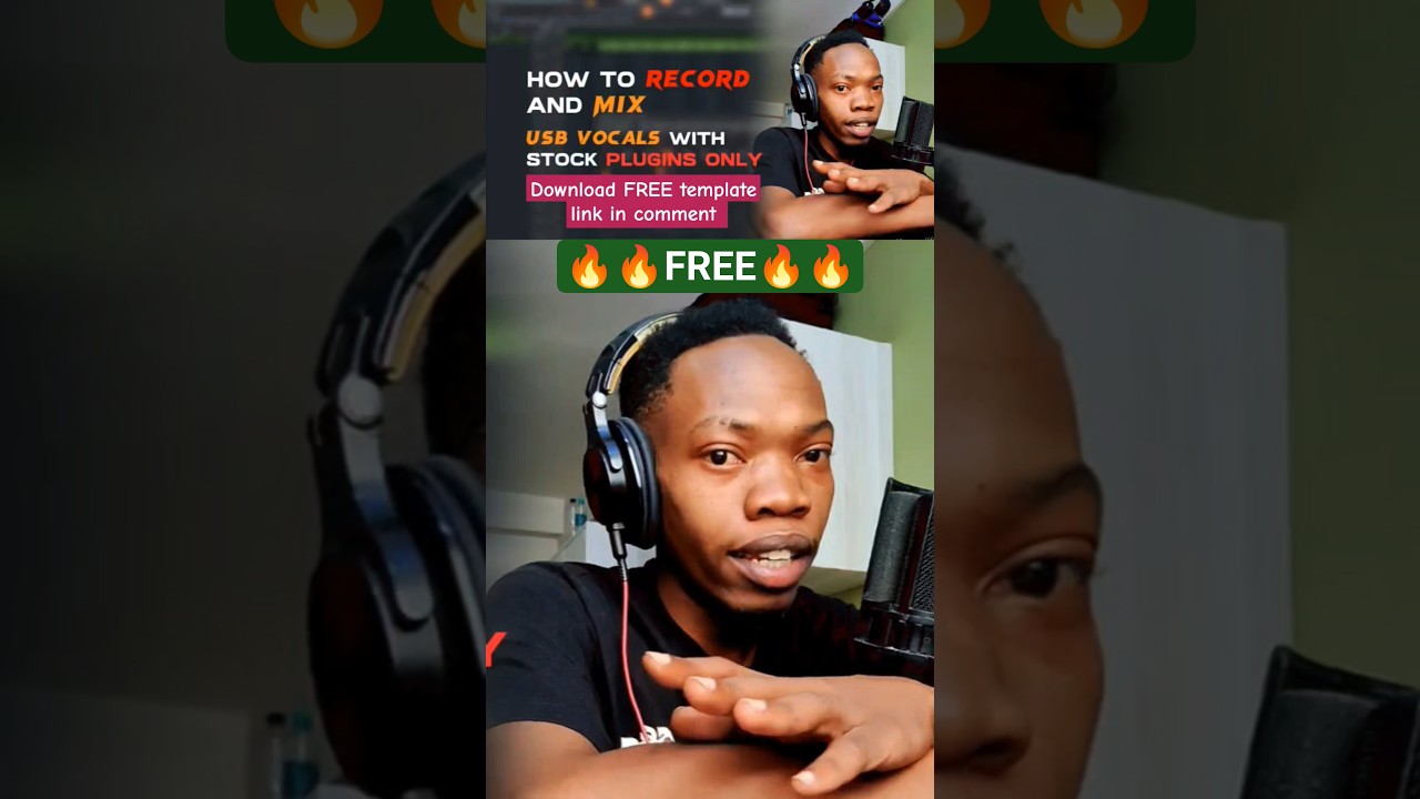 Download free fl studio recording template💯🍓