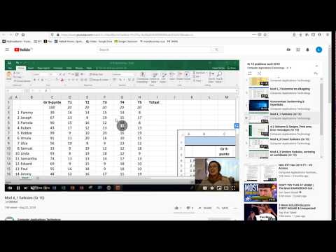 Gr 10 RTT Excel Verduideliking - Lourin Wiese