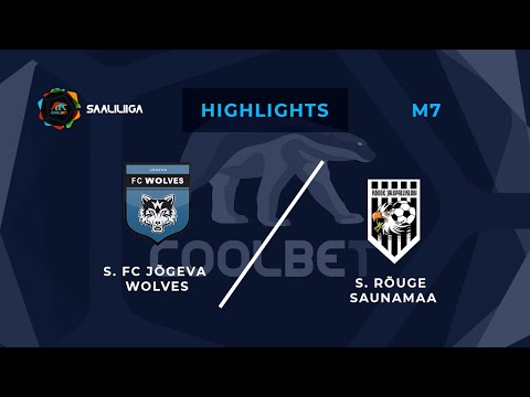 FC Jõgeva Wolves - Rõuge Saunamaa. Coolbet Saaliliiga. MD 7. Highlights