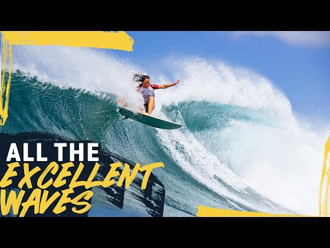 Every Excellent Wave From The Start Of Women's '22 CT Season - Pipeline, Sunset, Supertubos