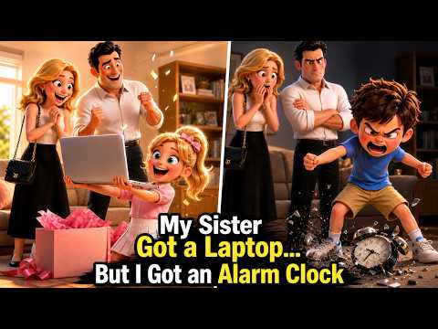 My Sister Got a Laptop, But I Got an Alarm Clock | Slow English Story for A2 Listening Practice