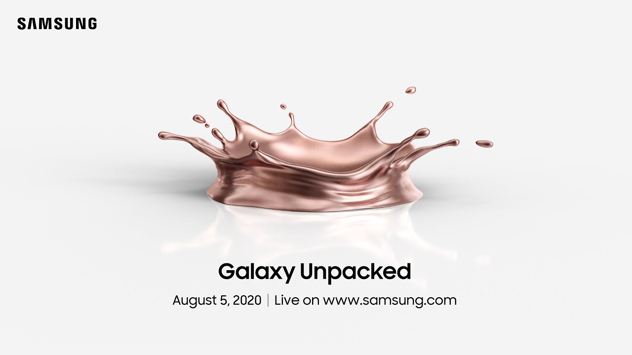 [Invitation] Samsung Galaxy Unpacked 2020 - YouTube
