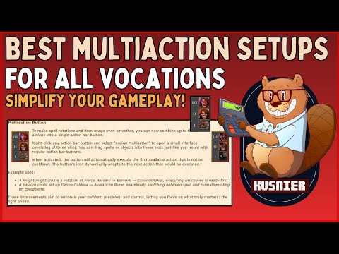 Best Multiaction Setups | ALL VOCATIONS - Knight/Paladin/Monk/Sorcerer/Druid | Tibia