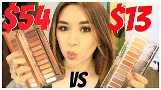 Urban Decay Naked Heat DUPE? $13 VS $54 Palette | ANGELICA