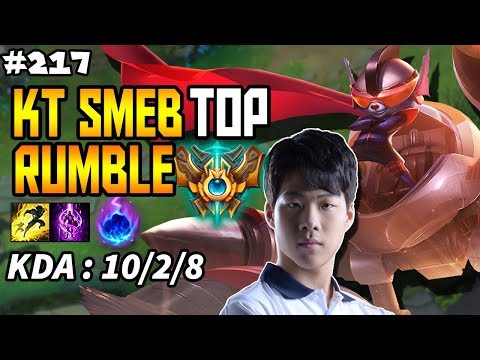 KT Rolster Smeb Rumble vs Gnar TOP - Korea Challenger Season 8