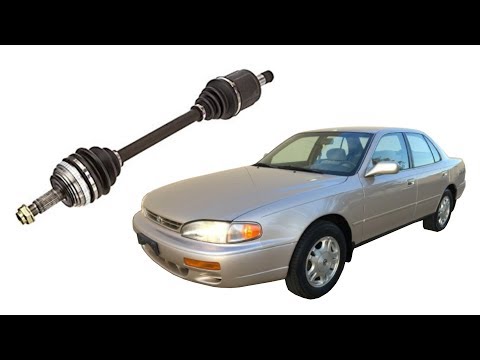 How to replace the CV axles on a 1996 Toyota Camry
