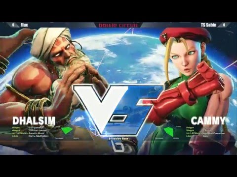 SFV/SF5: Next Level Battle Circuit V.3 - TS Sabin (Dhalsim) vs Flux (Cammy)