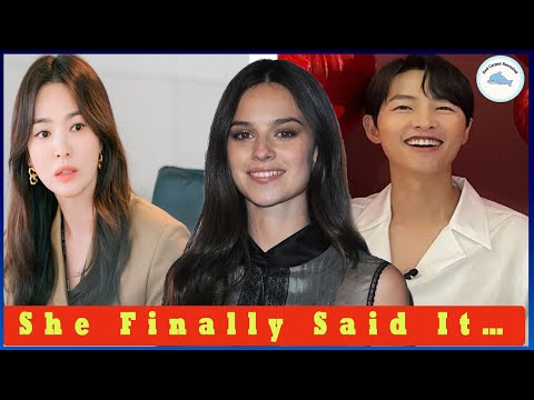 “No More Silence: Song Joong Ki’s Wife Finally Talks About Song Hye Kyo – Fans Stunned by Her Words”