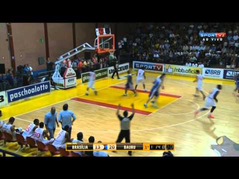 BAURU BASKET X BRASILIA - NBB7 - NARRAÇÃO B4URU M1L GR4U (20/01/2015)