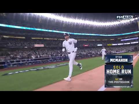 Ryan McMahon's 1st home run of the 2025 Postseason