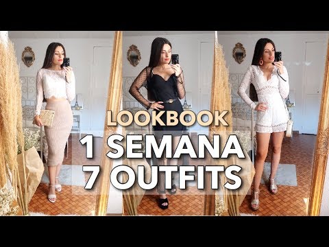 OUTFITS noche de VERANO (1 Semana 7 Outfits) LOOKBOOK | Bstyle