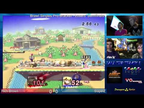 Brawl - Water Temple - Singles - LSF - Rich Brown (Olimar) vs SlayerZ (Peach)