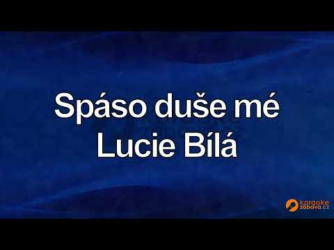 FullHD karaoke Spáso duše mé - Lucie Bílá - ukázka