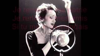 Edith Piaf Hymne A Lamour Music