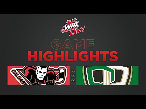 WHL Highlights: Hitmen (6) at Raiders (1) - October 15, 2022