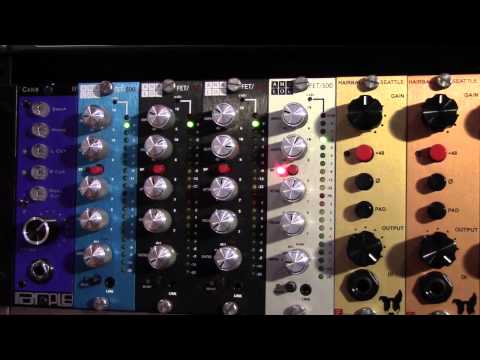 Hairball Audio FET/500 Rev. A 500 Series Compressor / Limiter Module 2010s - Blue image 3