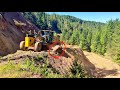 Deere 670 Grader Inside Block Rocks How New Roads Are Formed Johndeere Grader