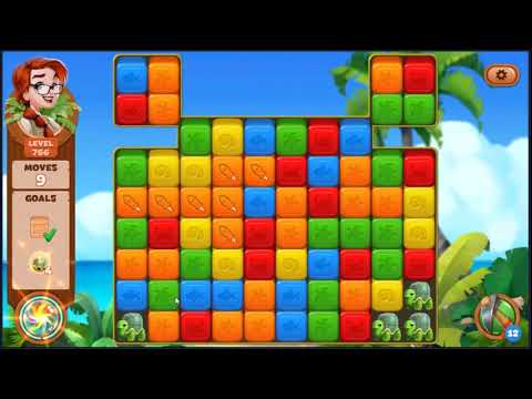 Lost Island Blast Adventure Level 766 - NO BOOSTERS 🏝️ | SKILLGAMING ✔️