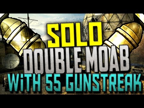 MW3: *SOLO* Double MOAB w/ 55 Gunstreak (SOLO TRIPLE MOAB EQUIVALENT)
