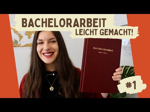 Bachelorarbeit leicht gemacht #1 - Thema finden, Fragestellung festlegen und Titel formulieren!📚📓
