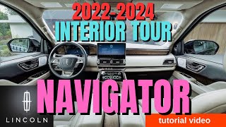 2022–2024 Lincoln Navigator Interior – Full Tour & Tech Explained