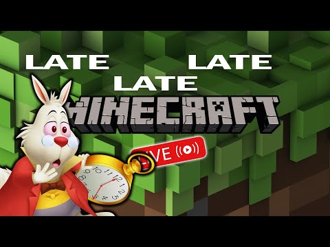 SwiftRick - LATE LATE FISHING STREAM - MINECRAFT Stream  *LIVE GAME PLAY