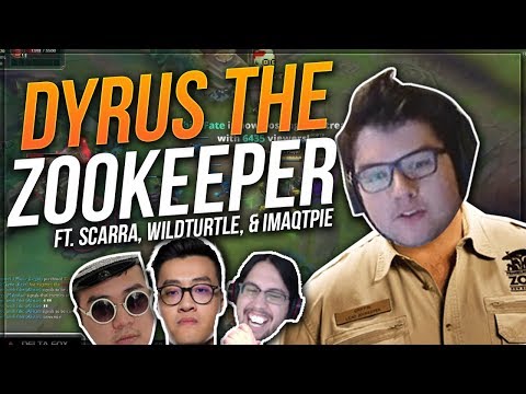 DYRUS • WHAT HAPPENS WHEN DYRUS MEETS PROS IN SOLOQ? DYRUS THE ZOOKEEPER!