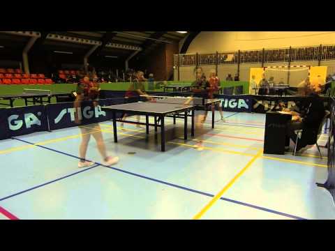 150110 ØM 2015, Alberte Holck Christensen - Cecilie Sophie Røn Andersen