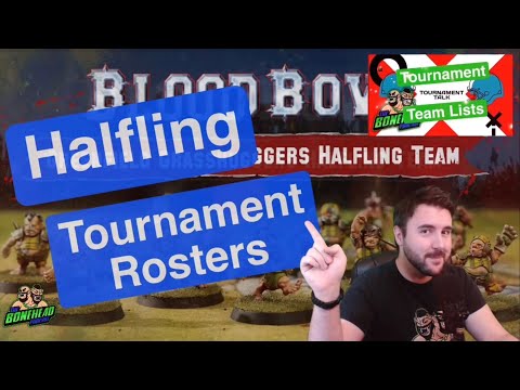 Halfling Tournament Rosters - Blood Bowl 2020 Tournament Talk (Bonehead Podcast)