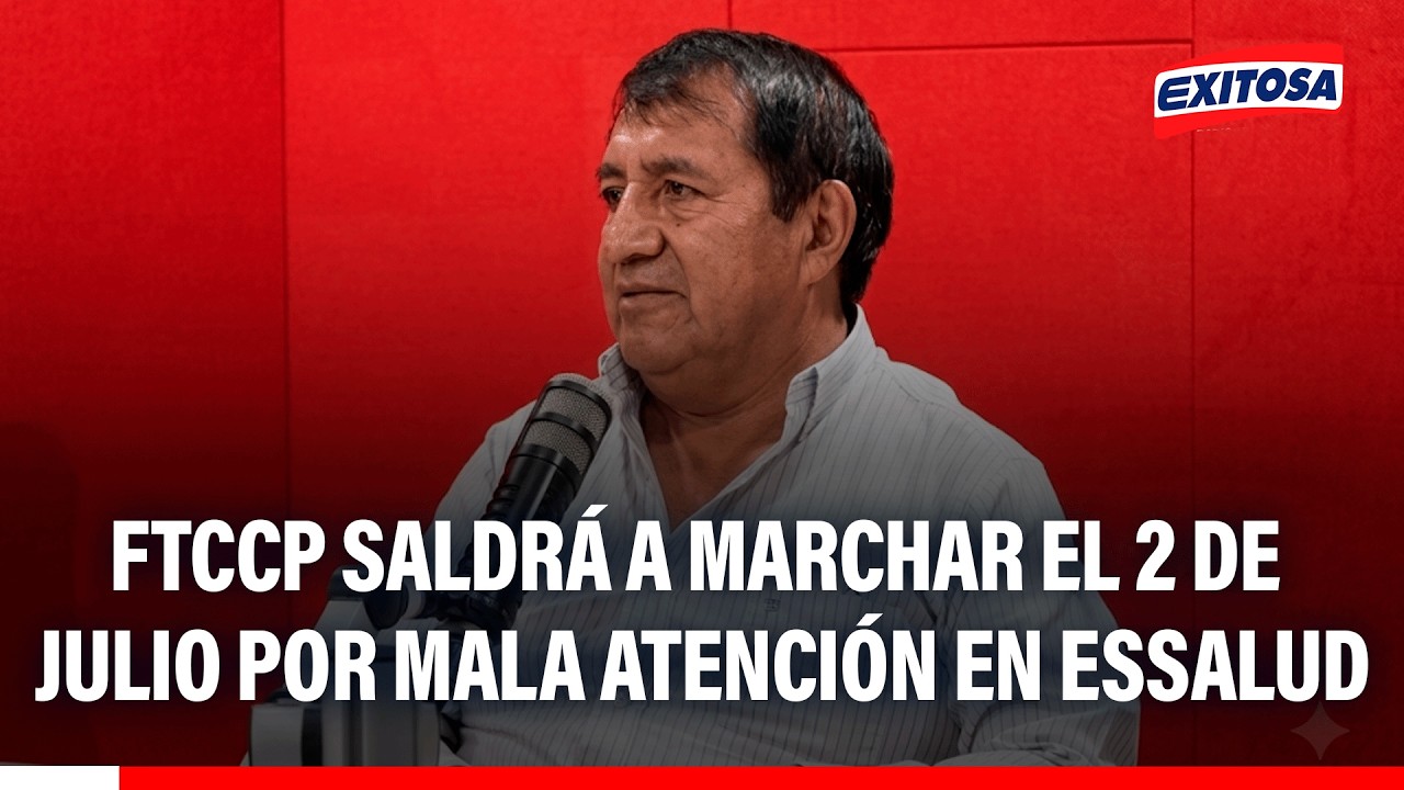 🔴🔵 Trabajadores de Construcción civil marcharán contra EsSalud reclamando una digna atención