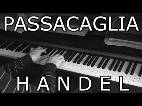Handel "Passacaglia" from Suite No 7 in G-minor