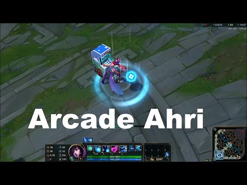 Arcade Ahri SkinSpotliht - League of Legends