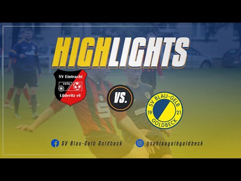 5. Spieltag KOL Altmark Ost 22/23 - SV Eintracht Lüderitz vs. SV Blau Gelb Goldbeck