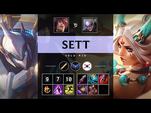Sett Mid vs Diana - KR Diamond Patch 25.10