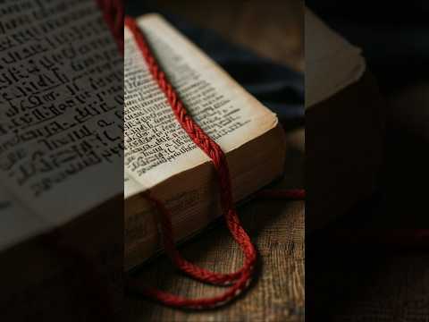 El misterio del hilo escarlata en el Génesis