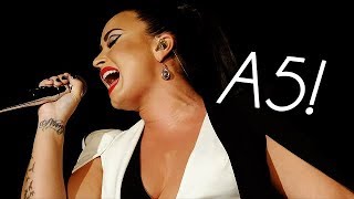 Demi Lovato - &#39;Smoke &amp; Mirrors&#39; HIGH NOTES Live! (F5-A5)