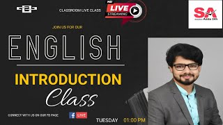 BANK KA MAHAPACK CLASSROOM LIVE (ENGLISH INTRODUCTION CLASS-01) BY-: HEMANT SIR