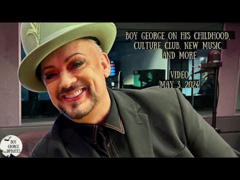 BOY GEORGE ON HIS CHILDHOOD, CULTURE CLUB, NEW MUSIC AND MORE | TCL VIDEO INTERVIEW | MAY 3, 2024