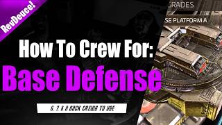 How To Crew For BASE DEFENSE | 6, 7, & 8 Dock Loadouts for Star Trek Fleet Command players