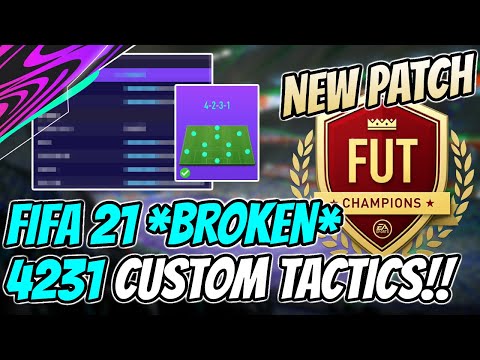 FIFA 21 PRO PLAYER POST PATCH 4231 CUSTOM TACTICS & PLAYER INSTRUCTIONS | META FUT 21 BEST FORMATION