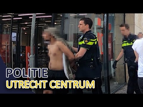 Politie | Diefstal met geweld | Overlast | Persoon met een mes | Utrecht Centrum