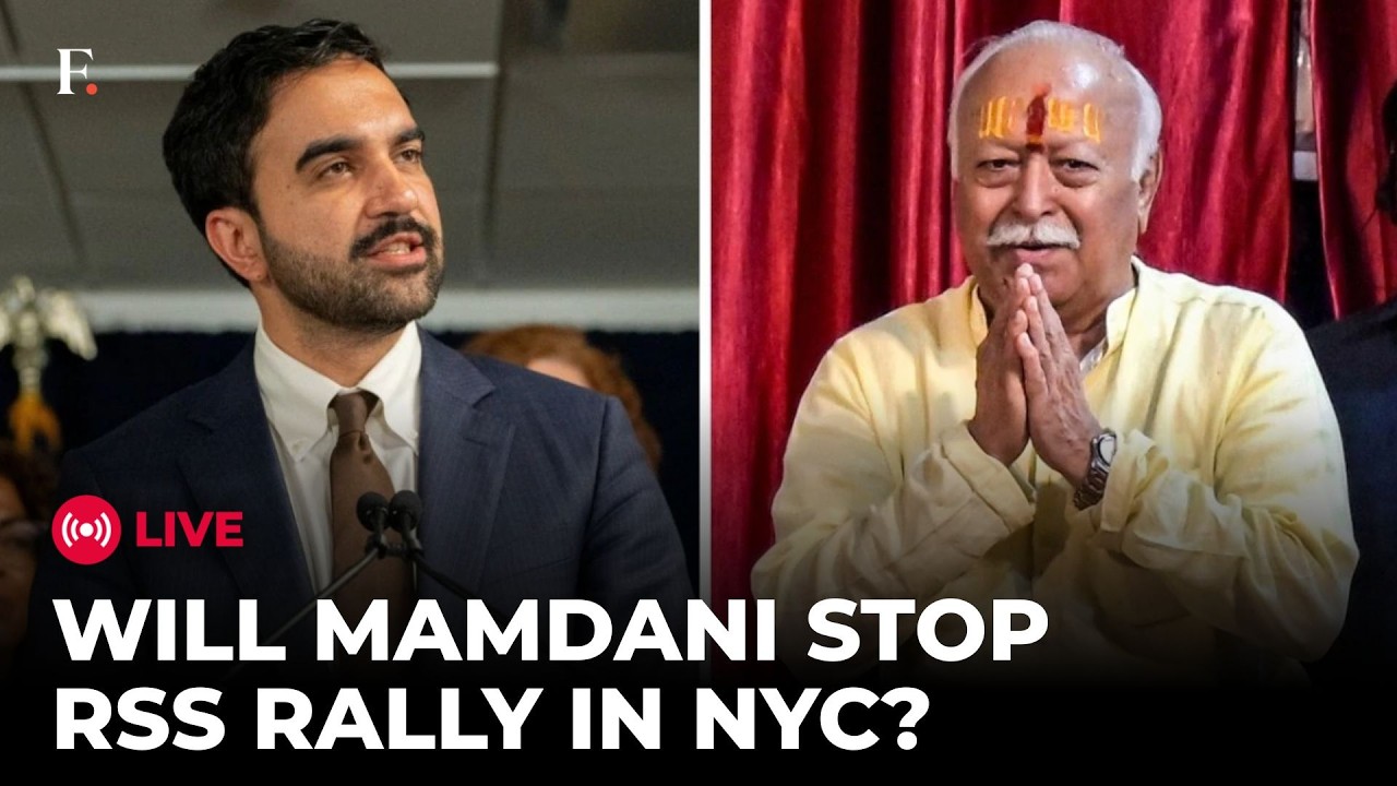 Mamdani LIVE | ‘I Don’t Support the Rally’: Mayor Mamdani Opposes RSS Chief Bhagwat’s New York Event