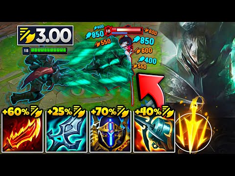 Mordekaiser Jungle with 3.00 attack speed is the most ridiculous thing you'll see today...