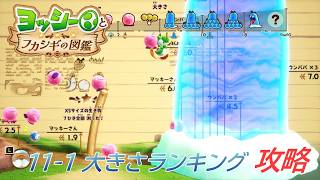 【ヨッシーとフカシギの図鑑】11-1 特集 大きさランキング 調査コンプリート【攻略/switch2】