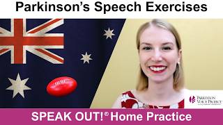 Parkinson’s Speech Exercises: AUSTRALIAN FOOTBALL