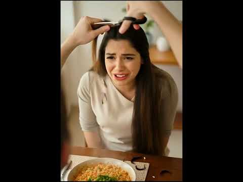 Forced haircut by husband