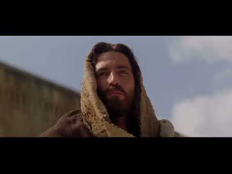 Trailer frame — Gethsemane darkness evoked by low choir and ancient winds